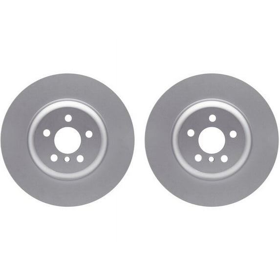Front Brake Rotor Set - Compatible with 2020 - 2023 BMW X6 - Dynamic Friction
