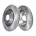 thumbnail image 1 of Front Brake Rotor Set - Compatible with 2020 - 2023 Mercedes-Benz CLA250 2021 2022, 1 of 2