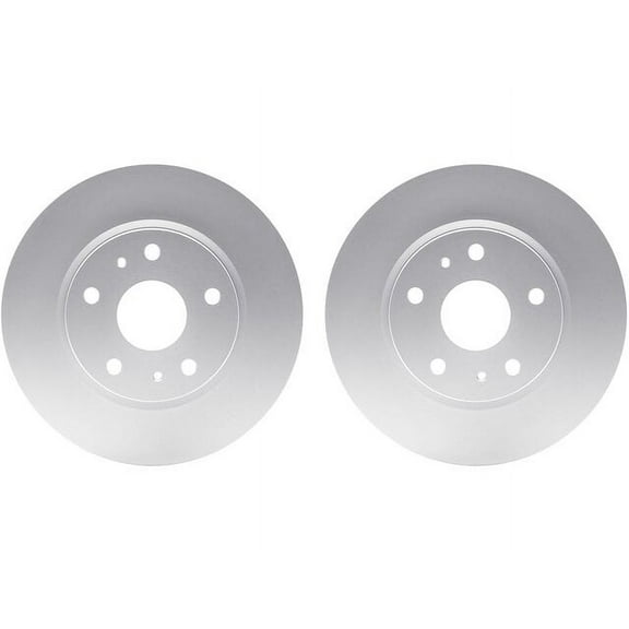 Front Brake Rotor Set - Compatible with 2020 - 2024 Land Rover Discovery Sport - Dynamic Friction