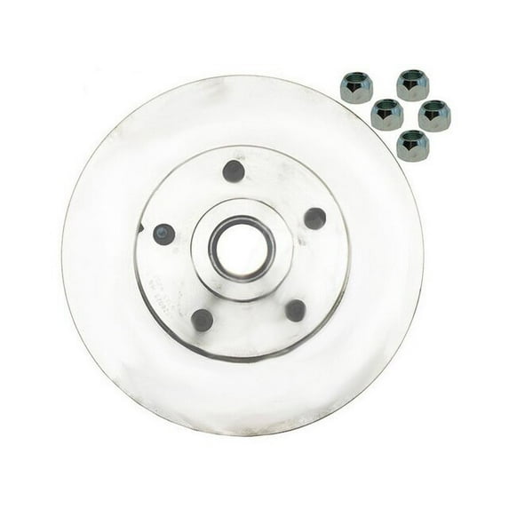 Front Brake Rotor and Hub Assembly - Compatible with 1970 - 1972 Dodge Charger 1971