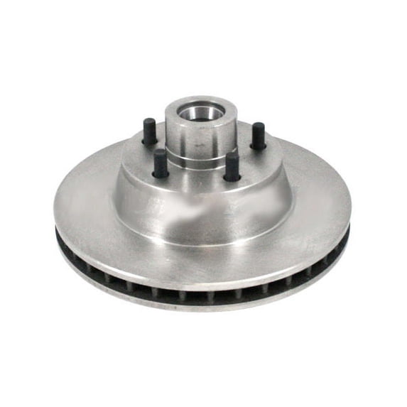 Front Brake Rotor and Hub Assembly - Compatible with 1974 - 1981 Plymouth Trailduster RWD 1975 1976 1977 1978 1979 1980