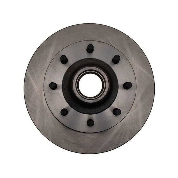 Front Brake Rotor and Hub Assembly - Compatible with 1986 - 1991 Ford E-350 Econoline - AC Delco