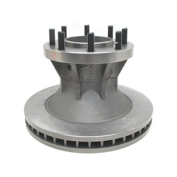 Front Brake Rotor and Hub Assembly - Compatible with 1993 - 1996 Chevy G30 1994 1995