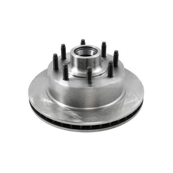Front Brake Rotor and Hub Assembly - Compatible with 1995 - 1997 Ford F-350 RWD 1996