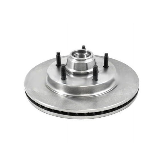 Front Brake Rotor and Hub Assembly - Compatible with 1997 - 1999 Ford F150 RWD with 2-Wheel ABS (Up To 11/1999) 1998