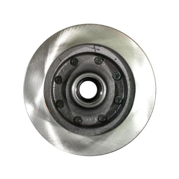 Front Brake Rotor and Hub Assembly - Compatible with 1999 Ford E-350 Super Duty