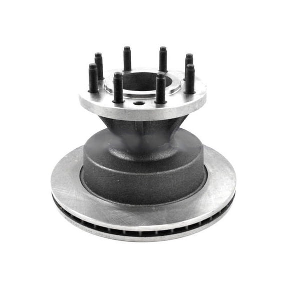 Front Brake Rotor and Hub Assembly - Compatible with 2003 - 2005 Ford E-350 Club Wagon 2004