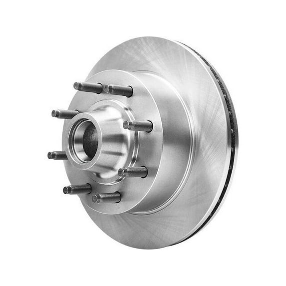 Front Brake Rotor and Hub Assembly - Compatible with 2003 - 2007 Ford E-250 2004 2005 2006