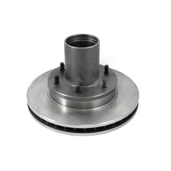 Front Brake Rotor and Hub Assembly - Vented 11.86 Inch - Compatible with 1978 - 1986 Chevy K10 1979 1980 1981 1982 1983 1984 1985