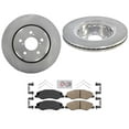 thumbnail image 1 of Front Brake Rotors & Ceramic Brake Pads Fits for Honda Odyssey 2018-2020, 1 of 6