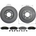 thumbnail image 1 of Front Brake Rotors & Ceramic Pads Kit for 04-08 Ford F-150 Goodyear PRK54740F, 1 of 7