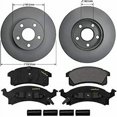 thumbnail image 1 of Front Brake Rotors & Ceramic Pads Kit for Chevy Buick & More Goodyear PRK45663F, 1 of 7