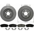 thumbnail image 1 of Front Brake Rotors & Ceramic Pads Kit for Chrysler & Dodge Goodyear PRK40657F, 1 of 7
