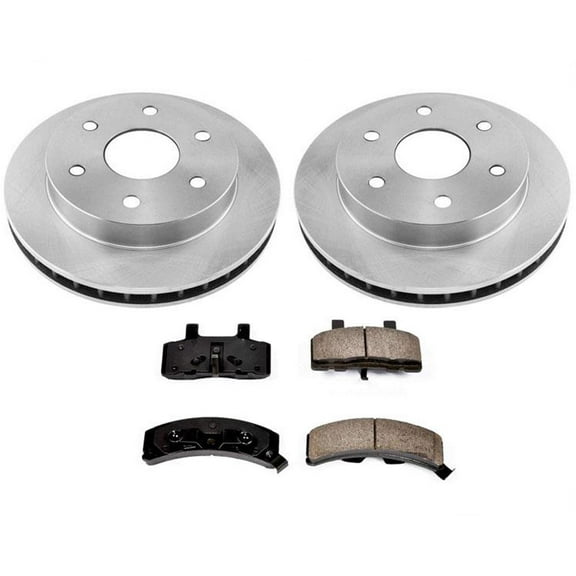 Front Brake Rotors & Pads for Chevrolet K1500 Suburban 4 Wheel Drive 1992-1999