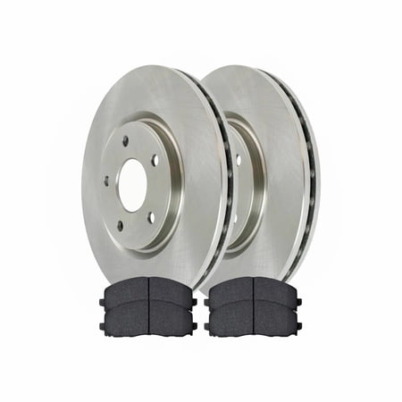 Front Brake Rotors and Ceramic Pads Kit For Chrysler Dodge Ram Volkswagen V6 Fits select: 2017-2019 CHRYSLER PACIFICA TOURING L