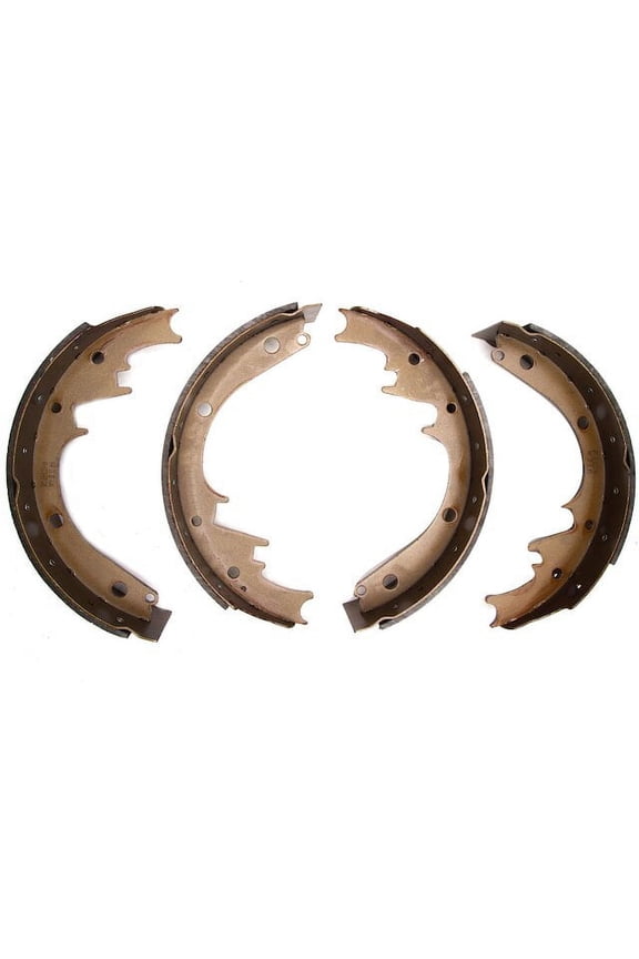 Front Brake Shoe Set - Compatible with 1963 - 1966 Chevrolet Corvette - Dynamic Friction