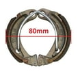 thumbnail image 1 of Front Brake Shoes/Pads fits Most 110cc - 125cc ATV's with 3 bolt Hub and 7" Rim, 1 of 4