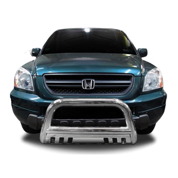 Front Bull Bar with Skid Plate for 2006-2015 Honda Ridgeline