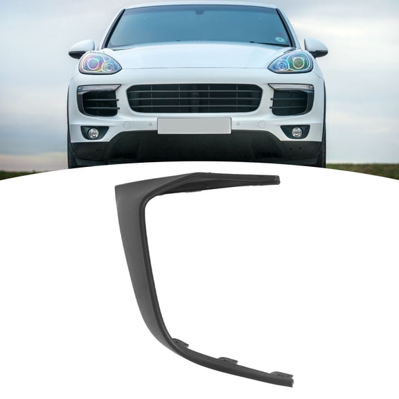 Front Bumper Air <span Style="background:red"></span> Trim, Enhances Airflow Protects Engine, Fits Select 2015,2018 <span Style="background:red"></span>