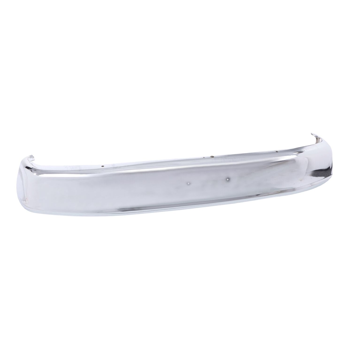 Front Bumper Assembly - Steel Chrome Finish - Without Impact Strip ...