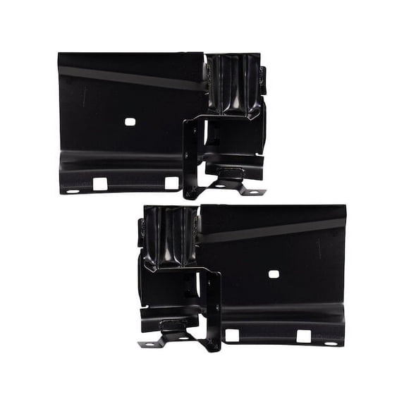 Front Bumper Bracket Set 2 Piece - Compatible with 2003 - 2017 GMC Savana 2500 2004 2005 2006 2007 2008 2009 2010 2011 2012 2013 2014 2015 2016
