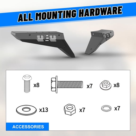 Front Bumper Bull Bar for Ford Bronco 2021-2026 (Not fit Bronco Sports Version),Steel Bull bar bumper guard Off Road Grill Guard Black for Bronco Accessories (with Modular Front Bumper ONLY)