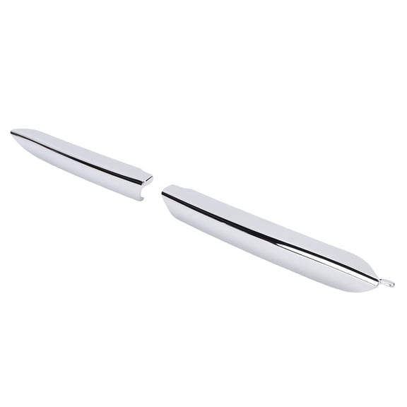 Front Bumper Chrome Moulding Trim Replacement Fit for Lexus RX350 RX450h F-Sport 2012-2015 28 x 15 Inches Left Right Set Pair