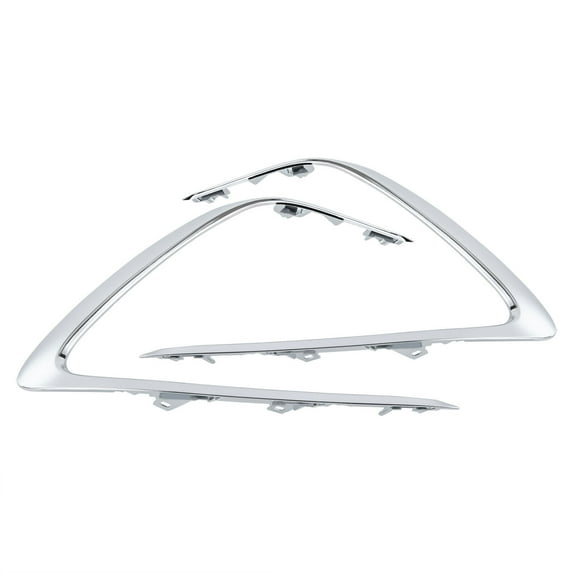 Front Bumper Chrome Trim Left Right For Toyota Camry XLE LE 2021 2022 2023