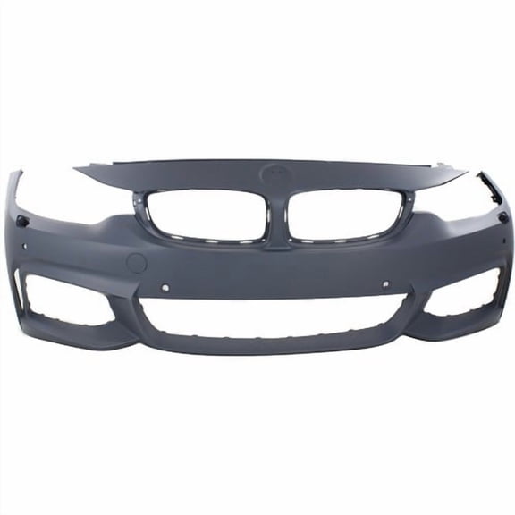 Front Bumper Cover For 14-16 BMW 428i 435i Primed with M Sport Package BM1000344