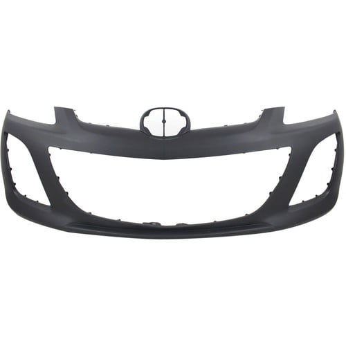 Front Bumper Cover For 2010-2012 Mazda CX-7 w/ fog lamp holes Primed top