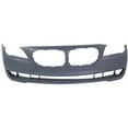 thumbnail image 1 of Front Bumper Cover For 2011-2012 BMW 740Li 09-12 750Li With Sensor holes, 1 of 4