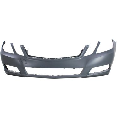Evan-Fischer Front Bumper Cover For 2011-2013 Mercedes E350 E400 – Primed With Mounting Hardware, No Washer Holes