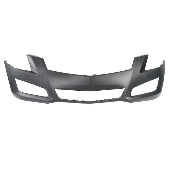 Front Bumper Cover For 2013-2014 Cadillac ATS W/O Parking Sensor Holes 22878683