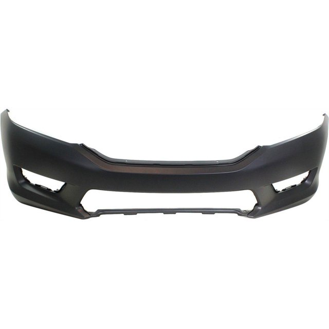 DASPARTS Front Bumper Cover For 2014-2016 Subaru Forester – Primed, Fog Lamp Holes, Tow Hook & License Plate Cutouts – SB6210043