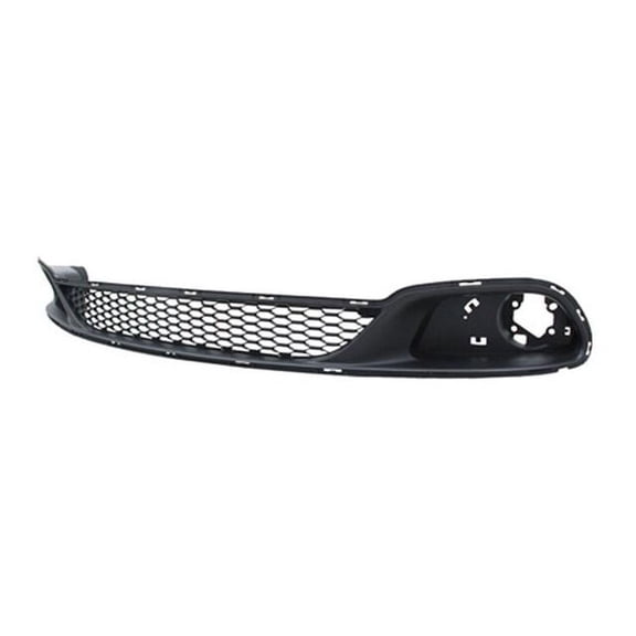 Front Bumper Cover Grille - Matte-Dark Gray - Compatible with 2011 - 2019 Dodge Grand Caravan 2012 2013 2014 2015 2016 2017 2018 2020