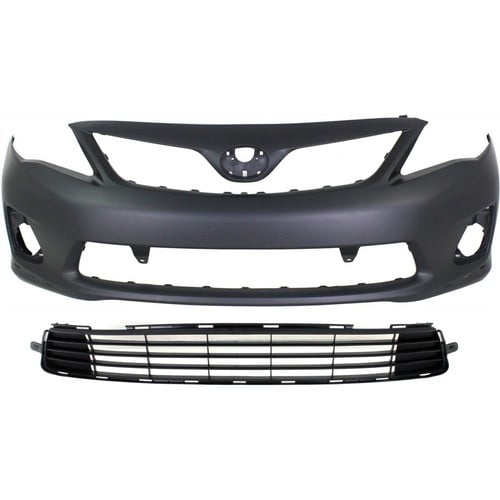 Front Bumper Cover Kit For 2011-2013 Toyota Corolla USA Built Vehicle