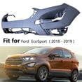 thumbnail image 1 of Front Bumper Cover Unpainted Fit for Ford EcoSport (2018-2019), without Park Assist Sensor Hole, 1 of 5
