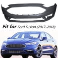 thumbnail image 1 of Front Bumper Cover Unpainted Fit for Ford Fusion (2017-2018), without Park Assist Sensor Hole, 17-18 Fusion Bumper Cover, 1 of 5