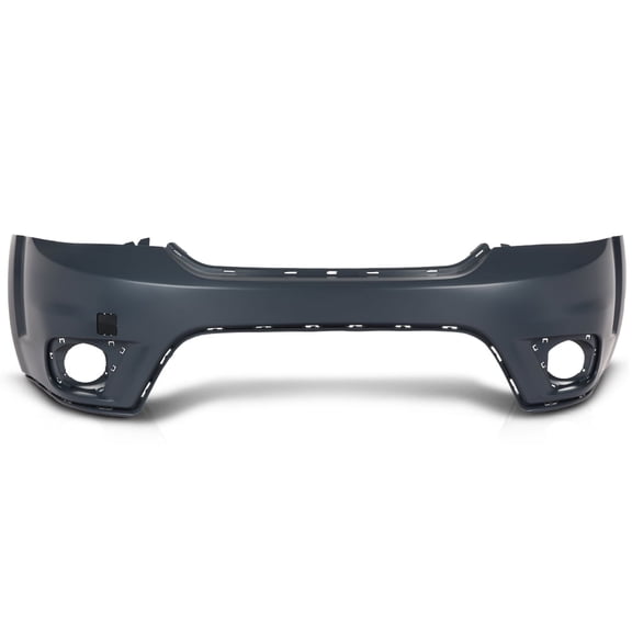 Front Bumper Cover W/ Fog Lamp Holes Fit For Dodge Journey Sport 2011-2018