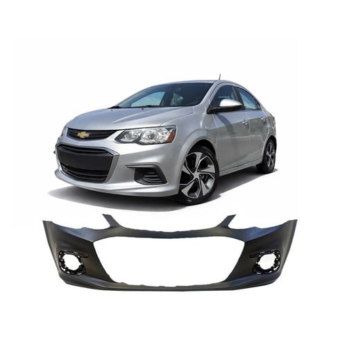 Front Bumper Cover for Chevrolet Sonic 2017-2020 Primed 42518455, GM1000A23