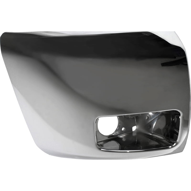 New Bumper End Cap Front Right Steel Chrome For 2012-13 Chevrolet