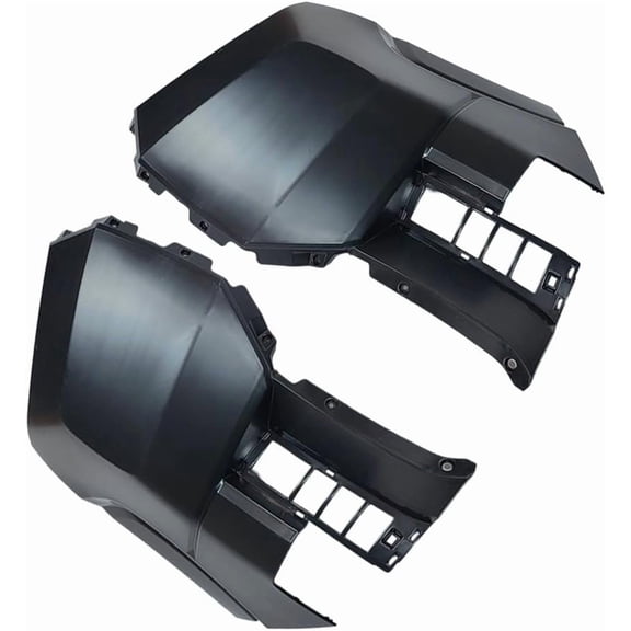 Front Bumper End Caps Panel Covers W/O Sensor Hole Replacement for 2022-2024 Toyota Tundra