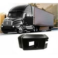 thumbnail image 1 of Front Bumper End Extension Cover, LH, Black with Fog ght Holes Fits Kenworth T800 1987-2024, Replaces N71-1067-3, 1 of 4