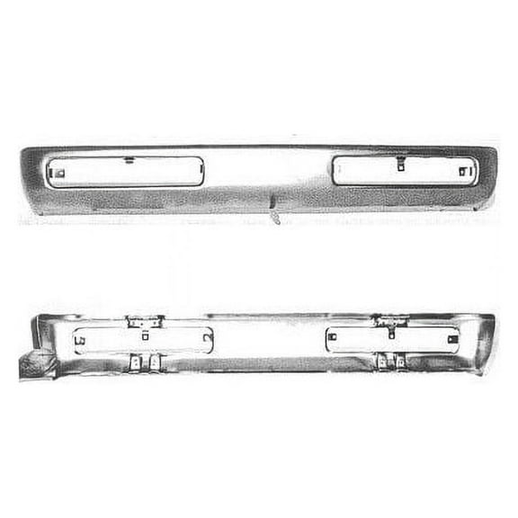 Front Bumper Face Bar - Compatible with 1996 - 1997 Nissan Pickup