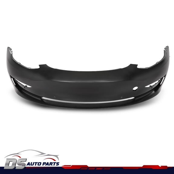 Front Bumper Fascia w/ Tow Hook Hole Fit For 2017-2023 Tesla Model 3 1084168S0E