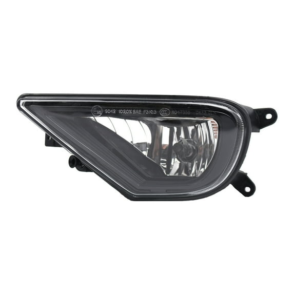 Front Bumper Fog Light with Bulb LED Fog Lamp Replacement for Volkswagen Touareg 2016-2018, 7P6941699G/H