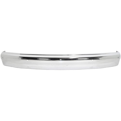 Front Bumper For 1991-1996 Dodge Dakota Base Model, Face Bar, Steel, Chrome