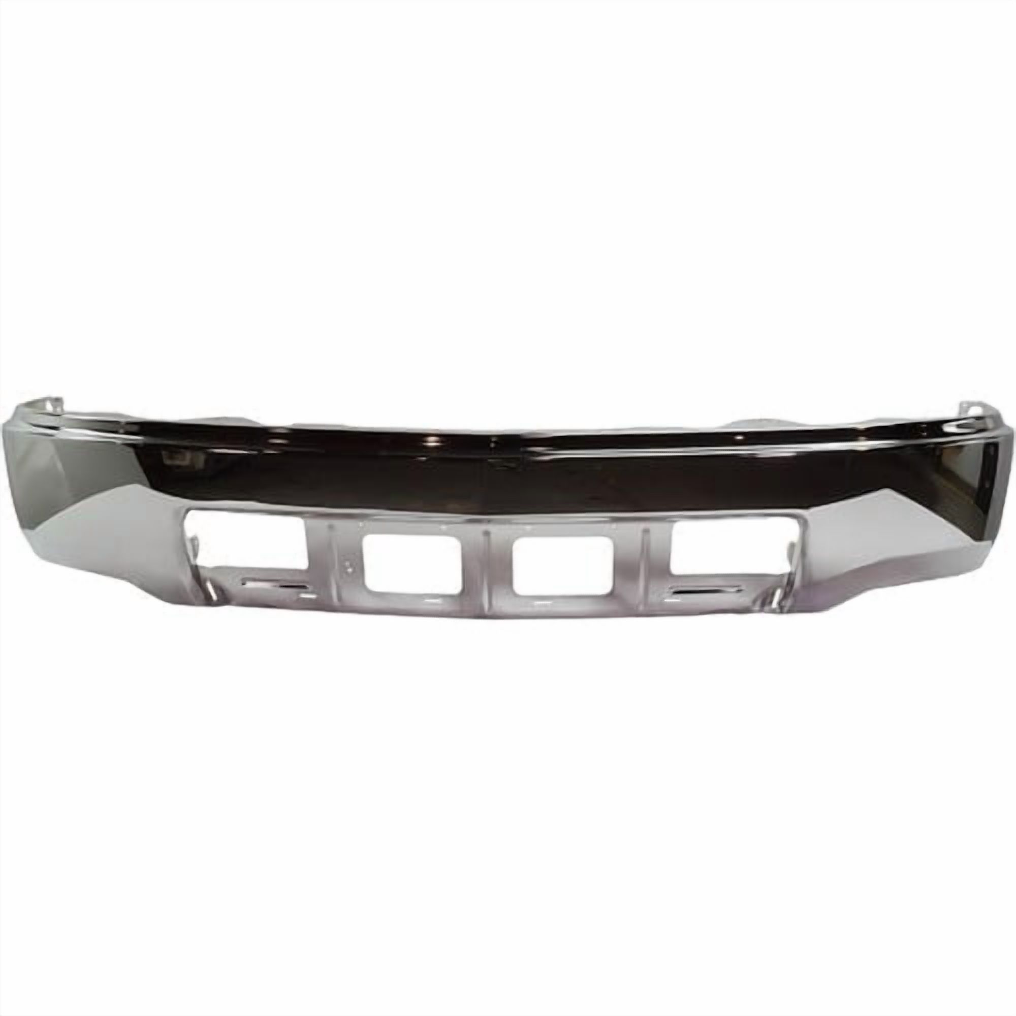 22944858 Front Bumper For 2014-2015 Chevrolet Silverado 1500 Chrome Steel ...