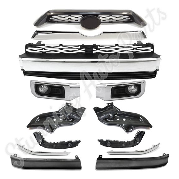 Front Bumper Grille Assembly Body Kits For 2014-2019 Toyota 4Runner Limited