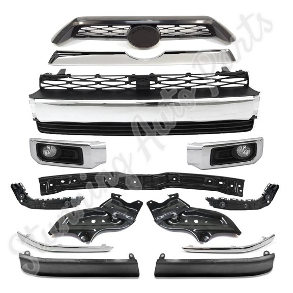 Front Bumper Grille Assembly Body Kits For 2014-2019 Toyota 4Runner Limited